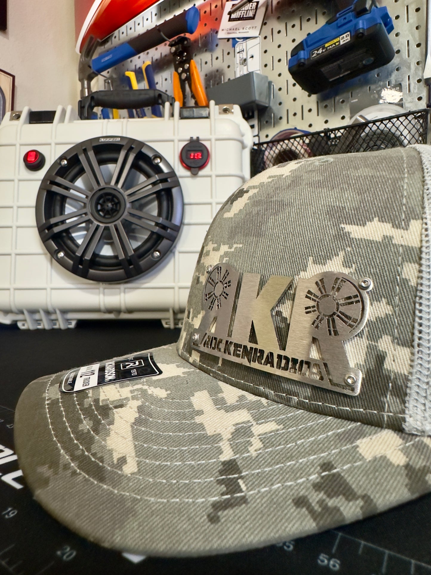 CAMO TRUCKER HAT