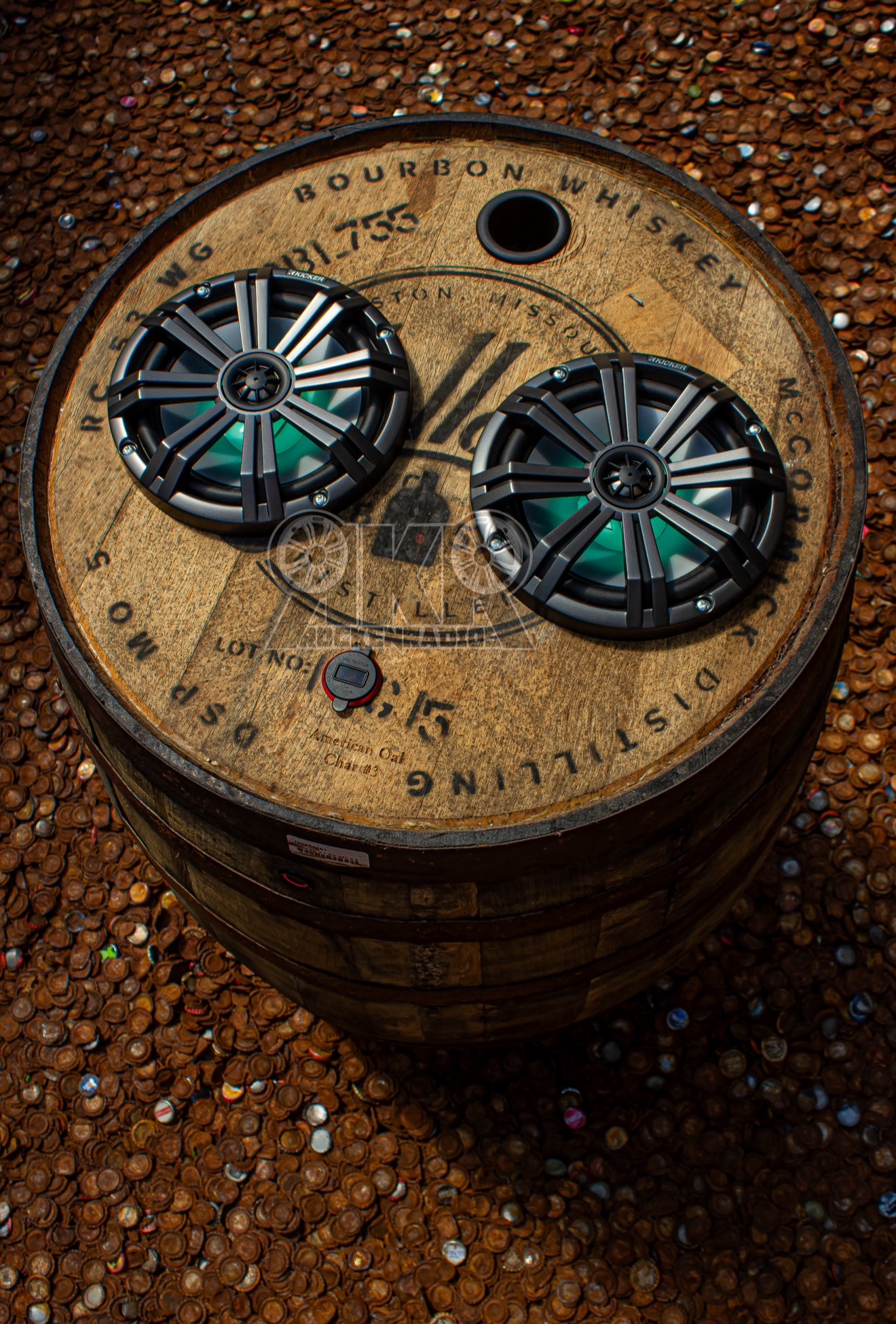 THE WHISKEY BARREL SPEAKER